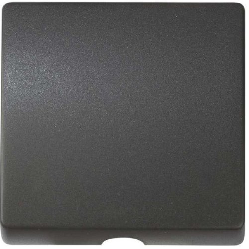 Лицевая панель Simon82 для вывода кабеля графит картинка